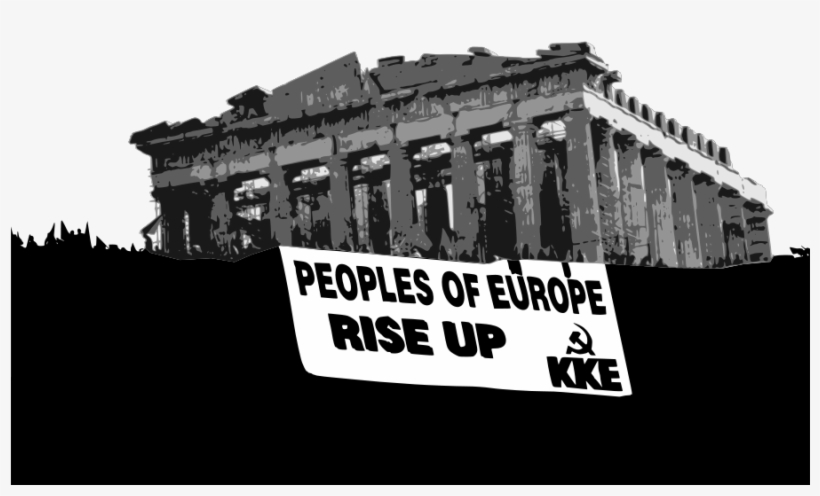 How To Set Use People Of Europe Rise Up Svg Vector - Parthenon, transparent png download