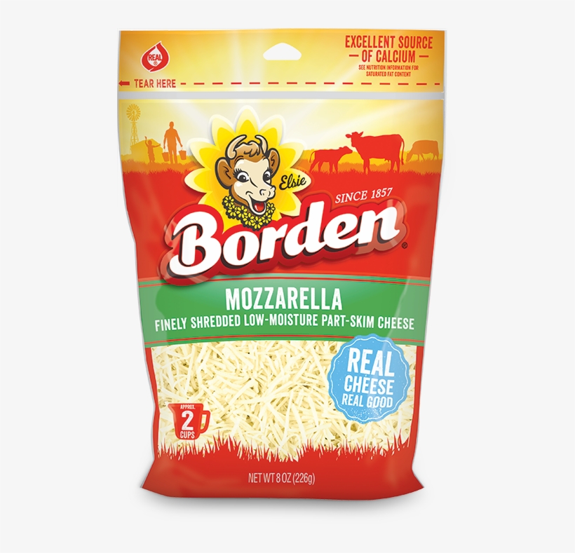 Finely Shredded Low Moisture Part Skim Mozzarella Shreds - Monterey Jack And Cheddar Cheese Blend, transparent png download