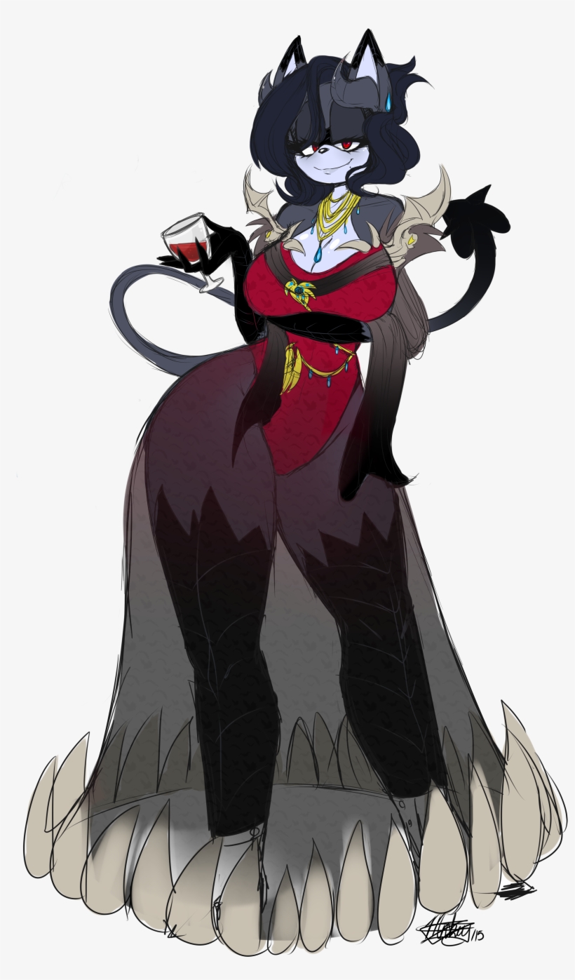 Mercy The Cat Demon By Toxicsoul77 On Deviantart - Toxicsoul77 Sonic, transparent png download