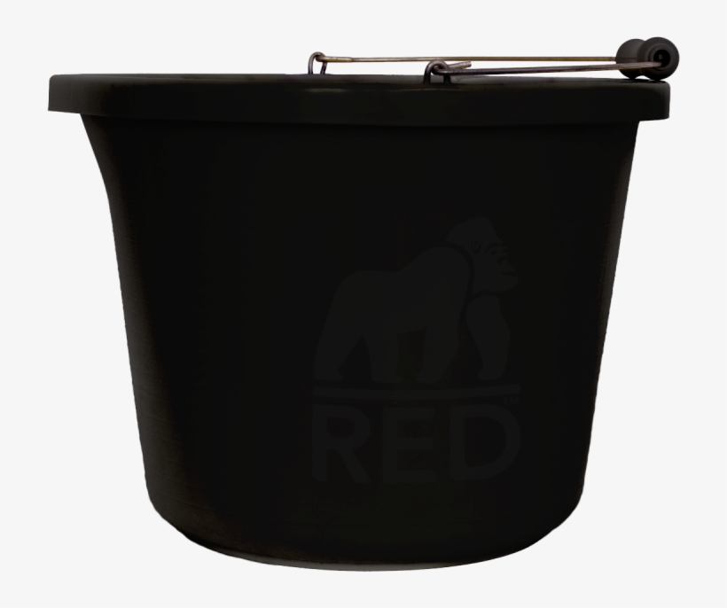 Red Gorilla Plastic Premium Bucket - Bucket, transparent png download
