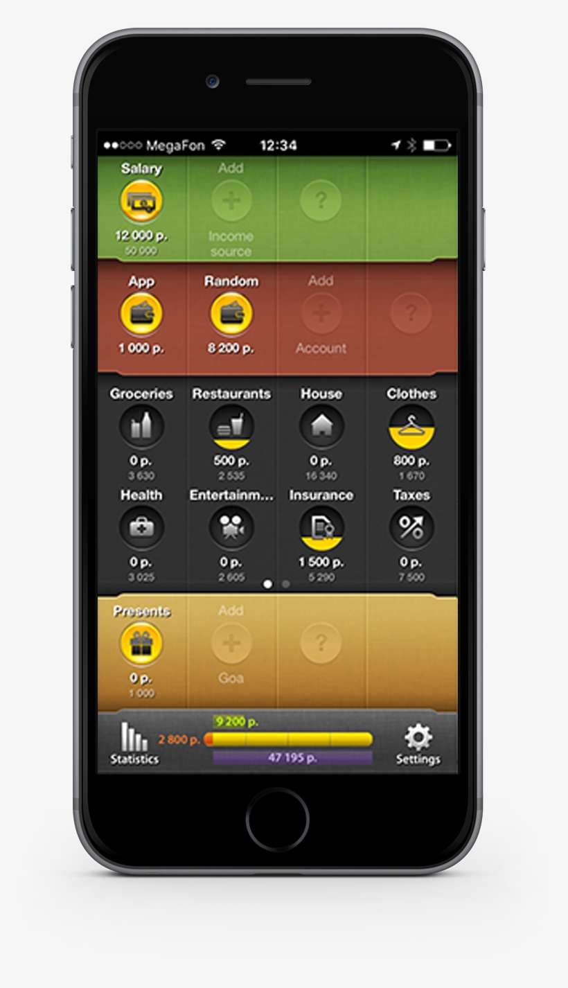 Application Looks Like A Big Coin Holder - Smartphone, transparent png download