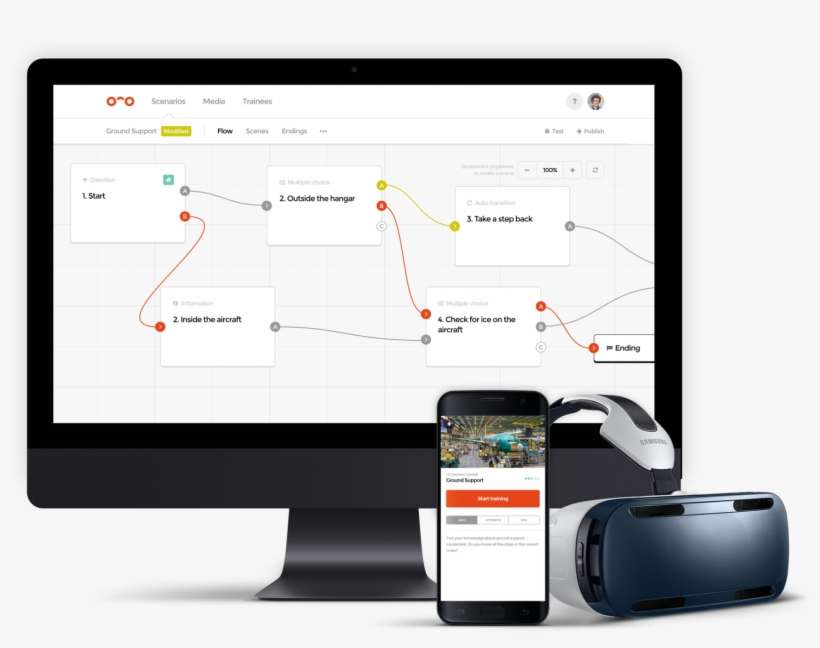 The Studio To Design, Manage And Analyse Your Own Vr - Warp Vr, transparent png download