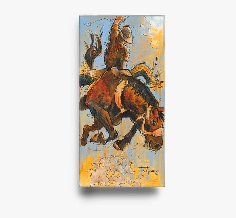 Bucking Bronco - Bronc Riding, transparent png download