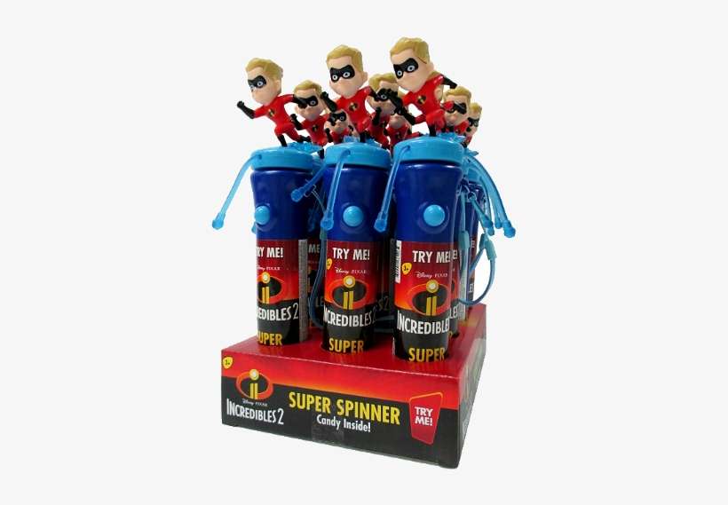 Disney The Incredibles 2 Dash Super Spinner Candy Toy - Figurine, transparent png download