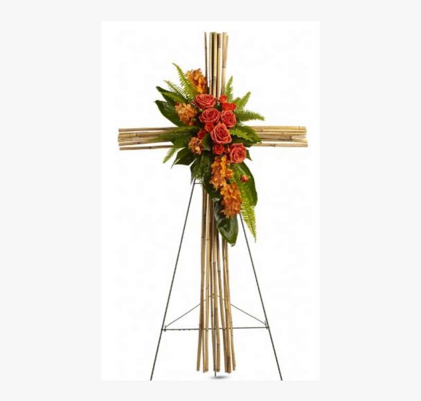 River Cane Cross Flowers, transparent png download