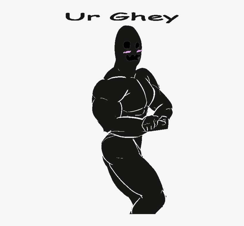 I Made A Spooky Ghost Face For You Guys - Vector Graphics, transparent png download