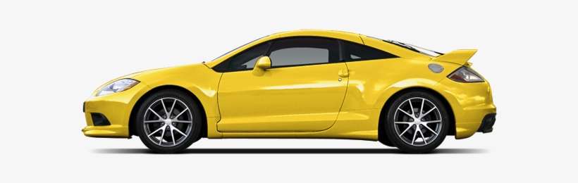 Driver Side Profile - Mitsubishi Eclipse Side, transparent png download