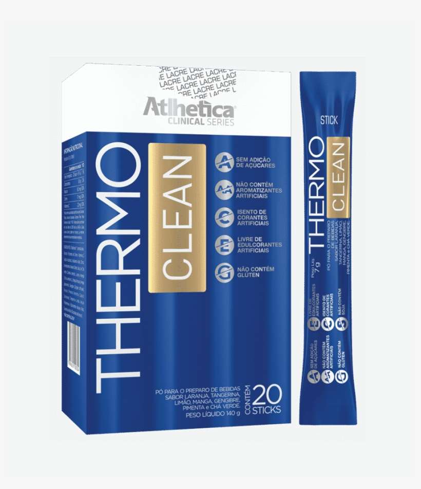 Clinical Series Thermo Clean Stick 7g Caixa Stick - Atlhetica Nutrition, transparent png download