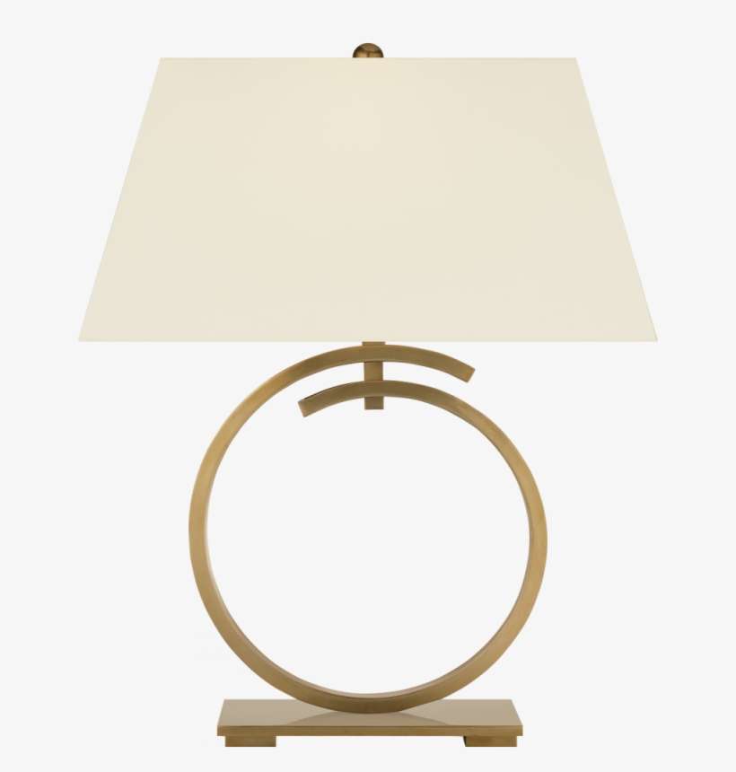 Launceton Large Ring Table Lamp In Antique- Burn - Antique, transparent png download