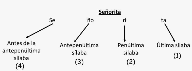 El Énfasis Se Puede Encontrar En Palabras Donde La - Number, transparent png download