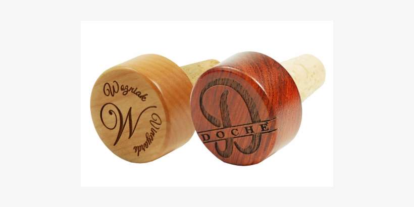 Wood Chateau Bottle Stop - Decorative Rubber Stamp, transparent png download