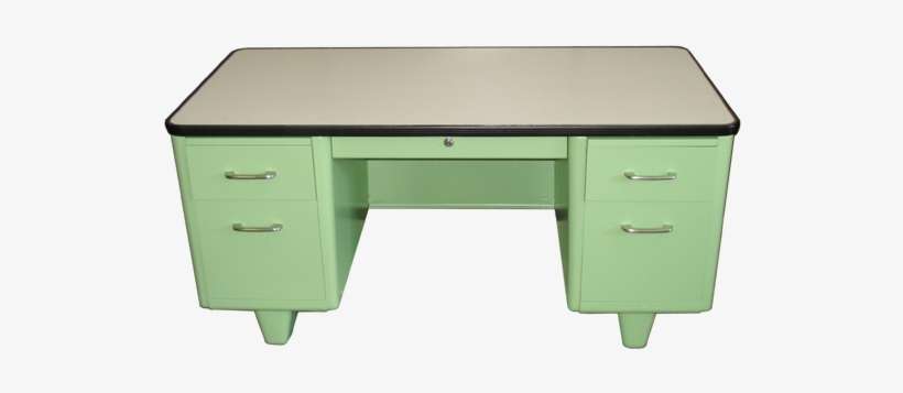 Vintage Tanker Desks - All Steel Desk, transparent png download