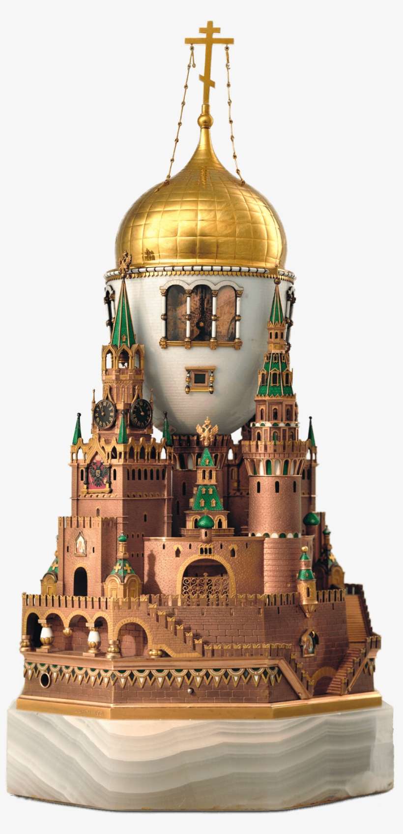 The Moscow Kremlin Egg - Faberge Egg Moscow Kremlin, transparent png download