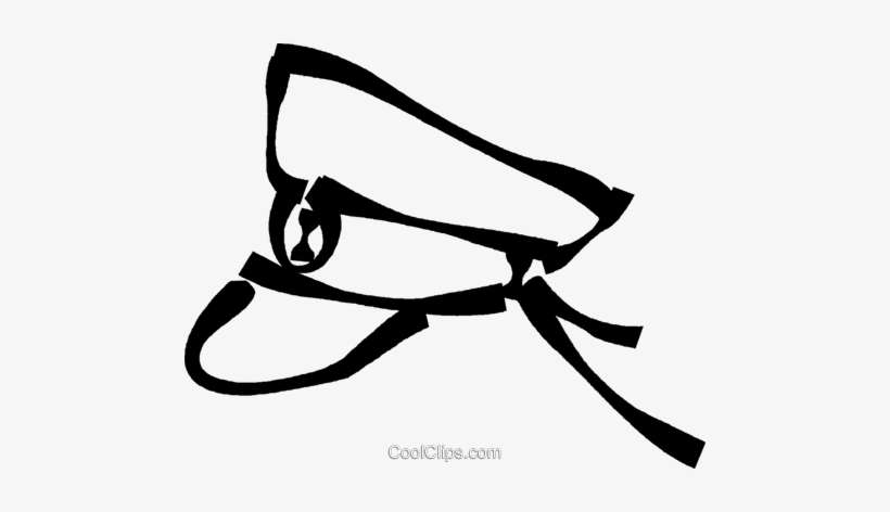 Captains Hat Royalty Free Vector Clip Art Illustration - Clip Art, transparent png download