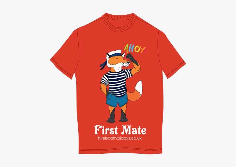 First Mate T Shirt - Active Shirt, transparent png download