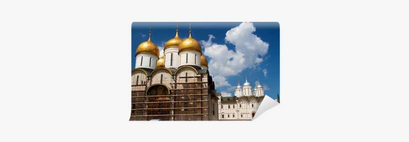 Dormition Cathedral In Moscow Kremlin Wall Mural • - Dormition Cathedral, transparent png download
