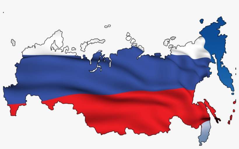 Russia - Карта России Вектор Psd, transparent png download