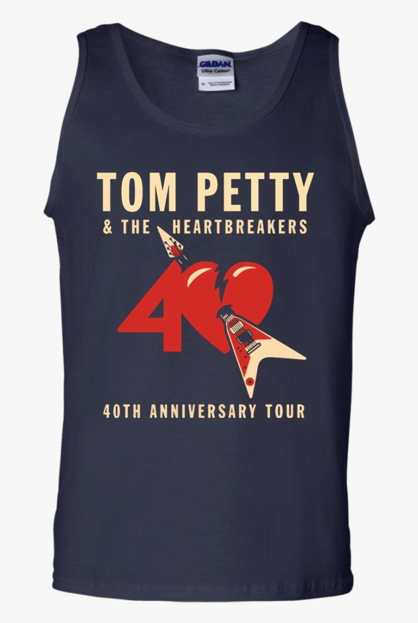 40th Anniversary Tour Tom Petty Shirt, Hoodie, Tank - Tom Petty & The Heartbreakers Tour 2017, transparent png download
