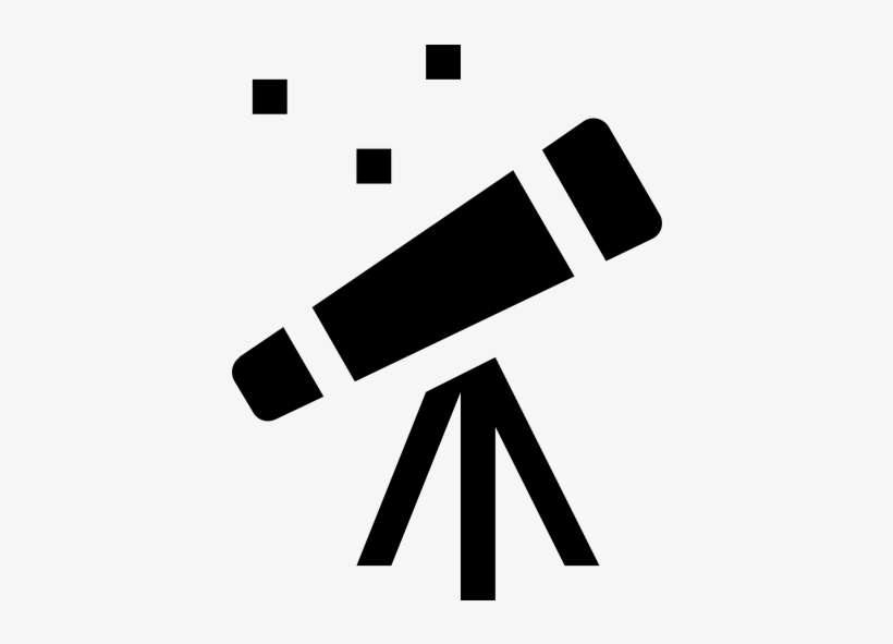Telescope Icon - Png - Telescope, transparent png download