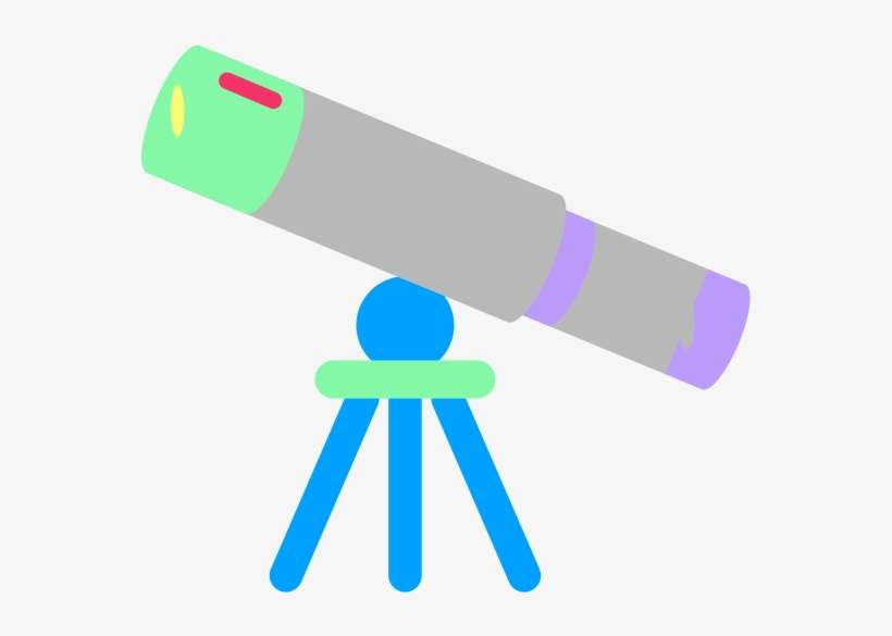 U 1 F 52 D Telescope, transparent png download