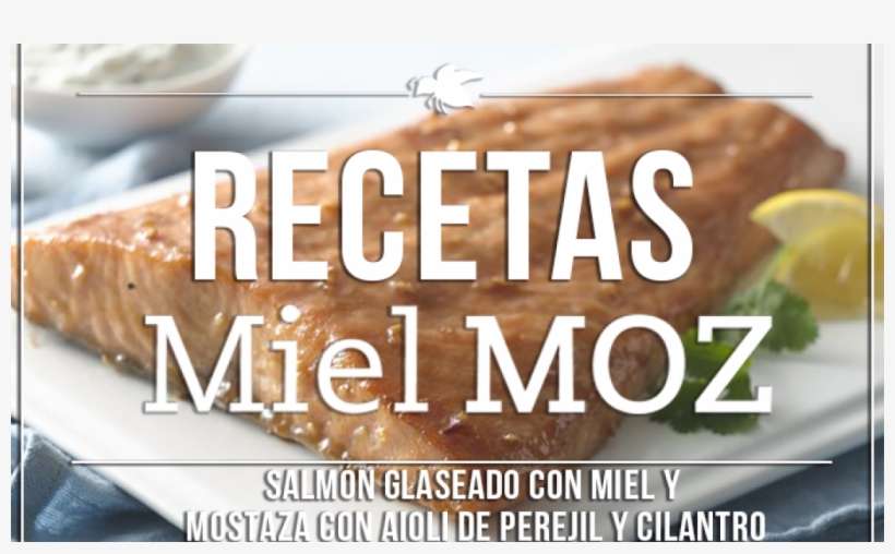 Salmón Glaseado Con Miel Y Mostaza Con Aioli De Perejil - Honey Mustard Dressing, transparent png download