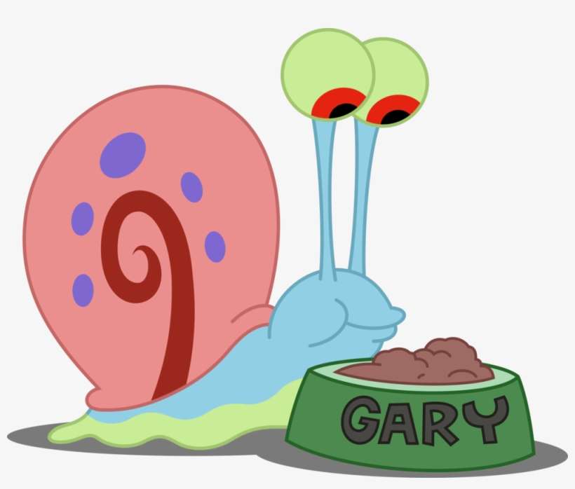Vector By Dashiesparkle On Deviantart - Gary Spongebob, transparent png download