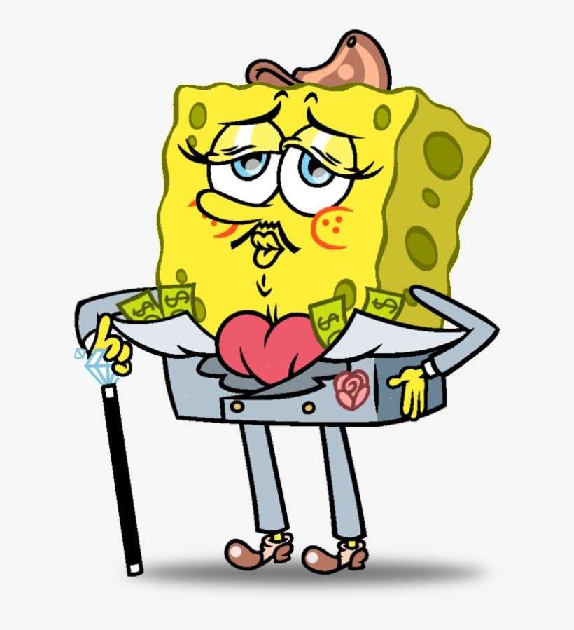Jellyfish Spongebob Png Download - Girl Spongebob Png, transparent png download