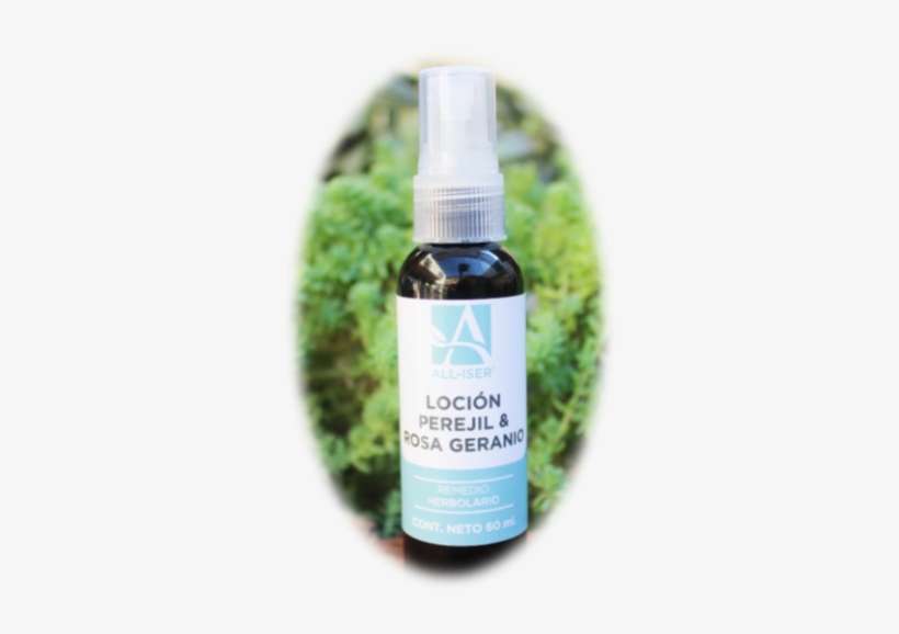 Loción De Perejil Y Rosa Geranio - Cosmetics, transparent png download