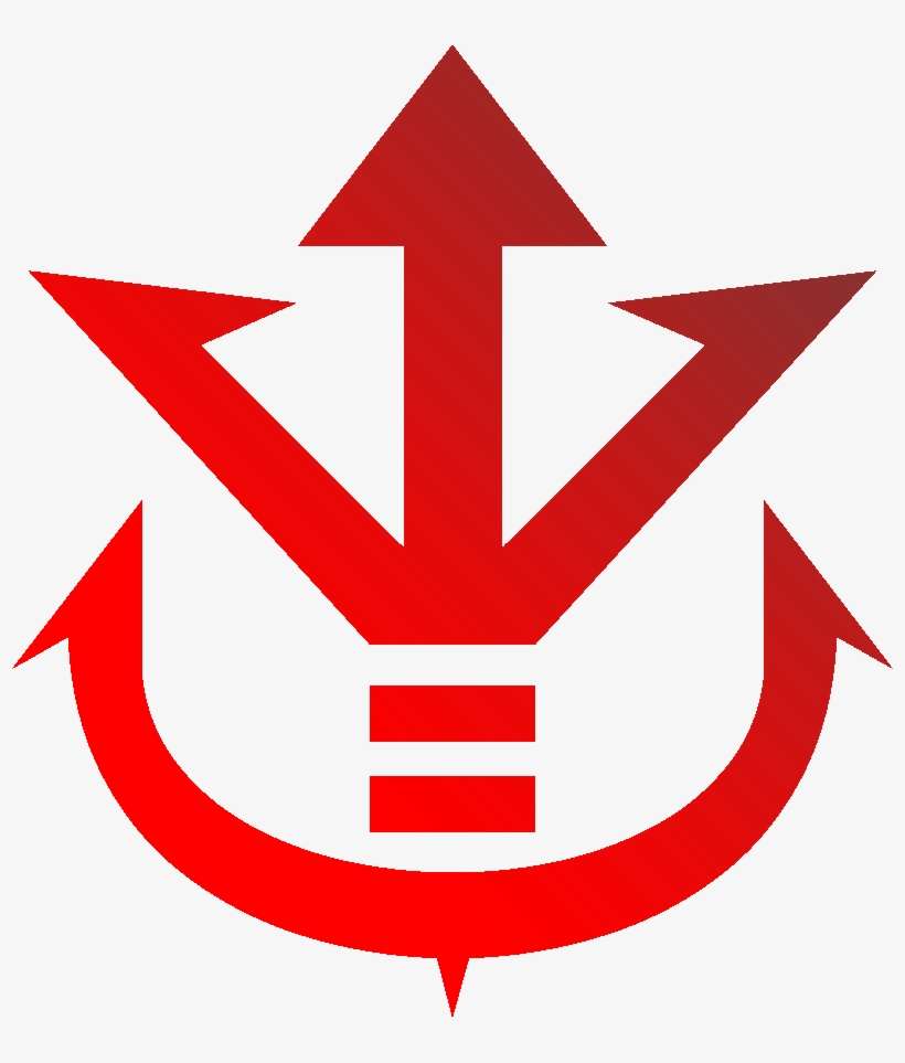 Saiyan Royal Family Symbol - King Vegeta, transparent png download