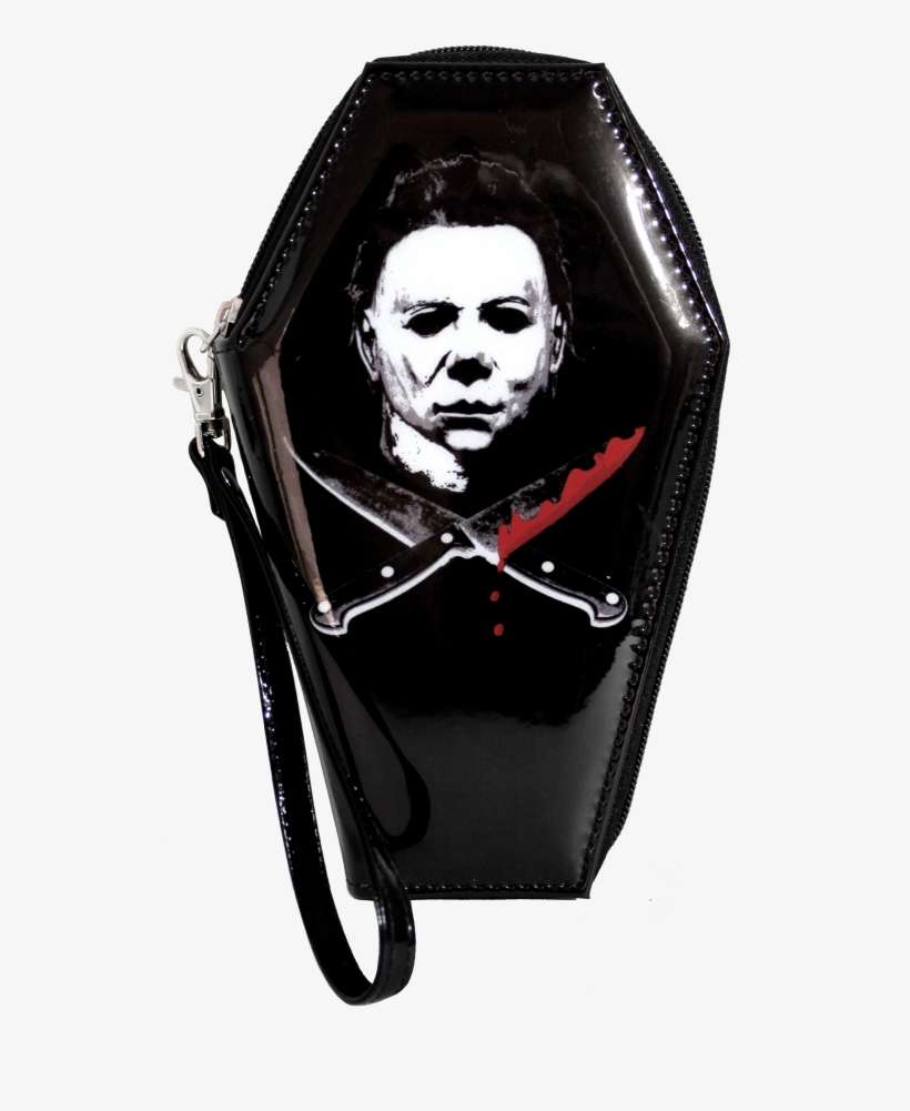 Mike Myers Coffin Wallet - Rock Rebel Mike Myers Cross Knives Bi-fold Wallet, transparent png download
