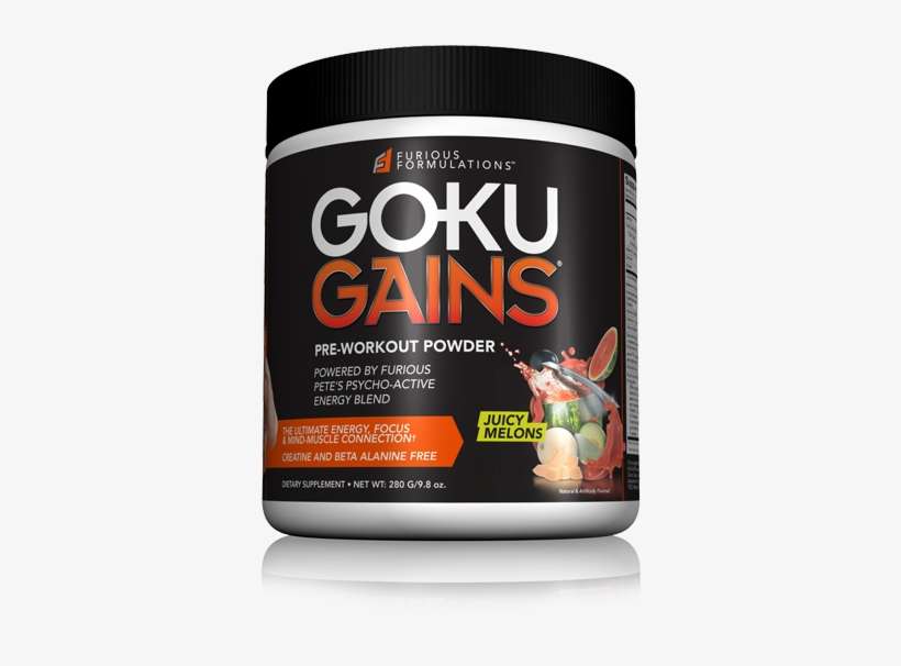 Goku Test Strength Stack - Goku Gains Pre Workout, transparent png download