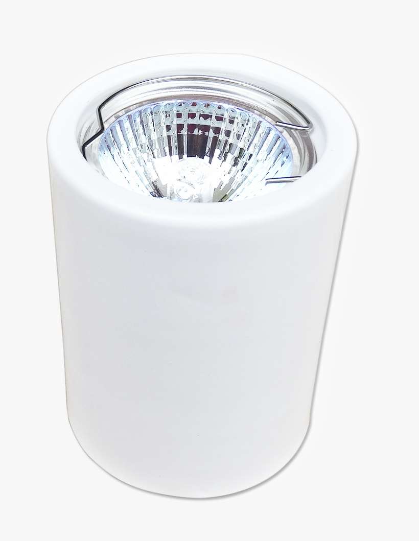 Spot Cilíndrico Fijo De Aplicar - Lamp, transparent png download