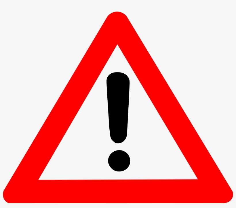 Triangle Clipart Fort Bend County Sheriff's Office - Warning Clipart, transparent png download