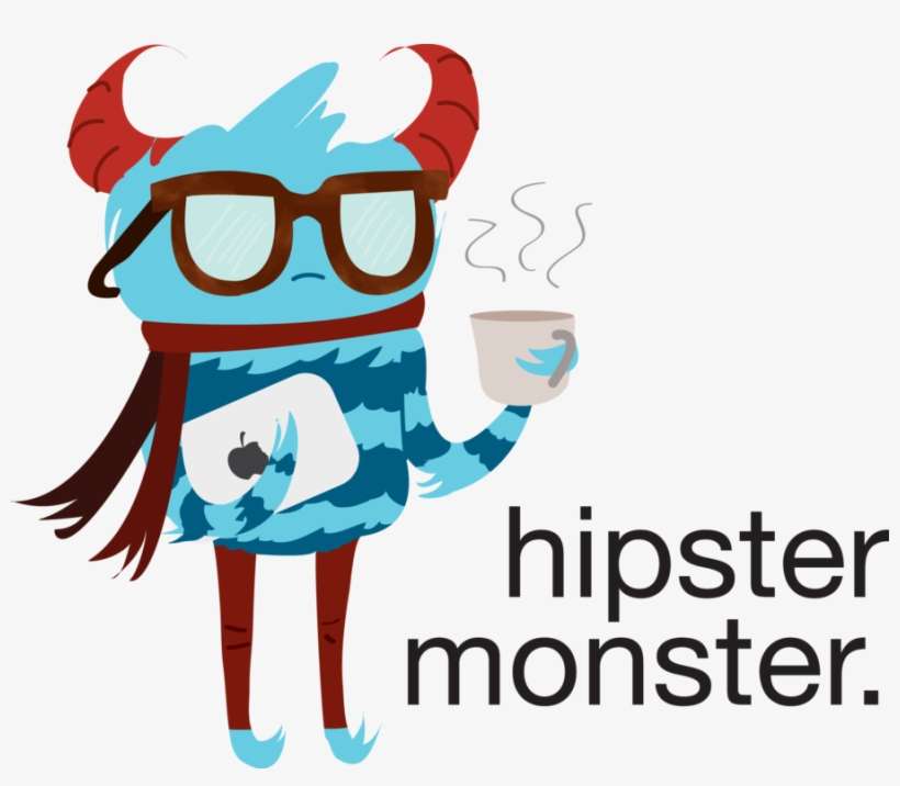 Urban Culture - Hipster Monster, transparent png download