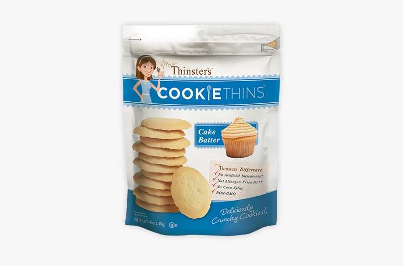 Cookie Thins Cake Batter, transparent png download