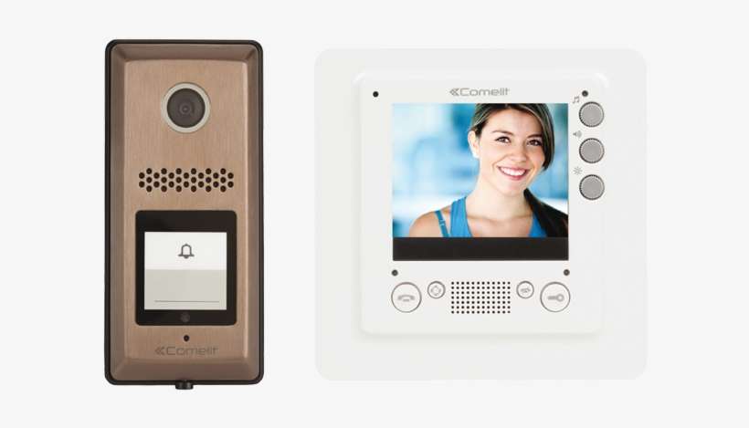 Video Intercom Kit With Slim Monitor - Hfx 720ms, transparent png download