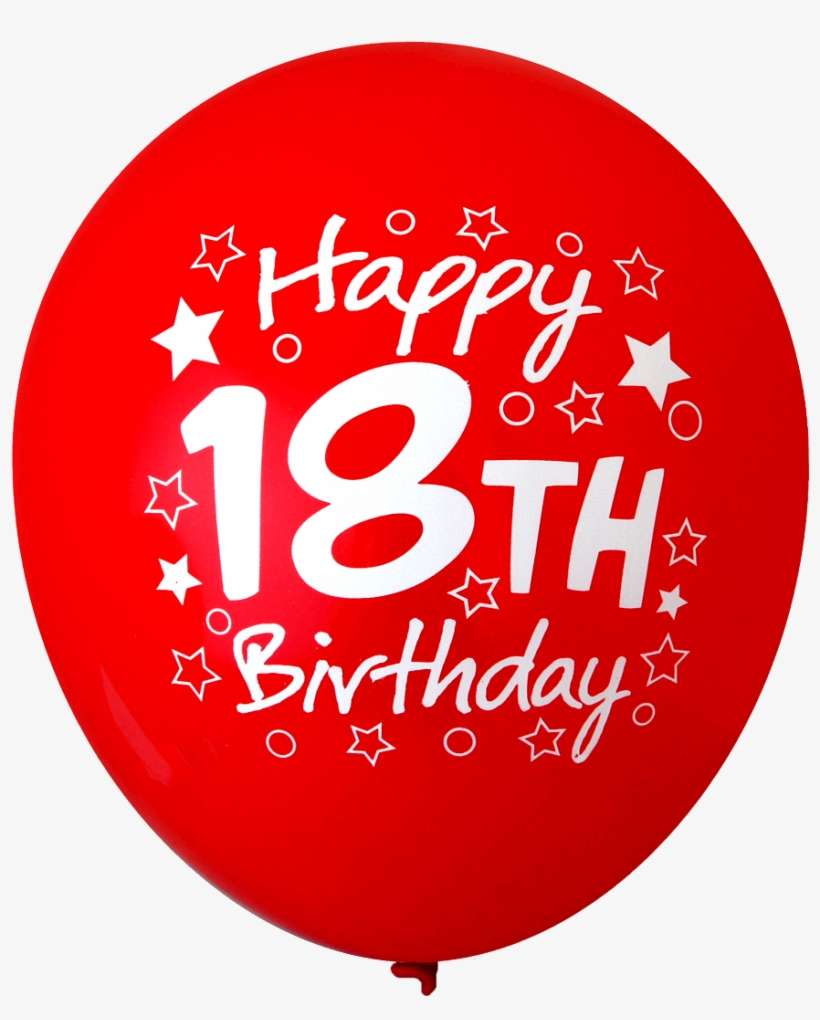 Happy 18th Birthday Balloons - Great Place To Work Badge, transparent png download