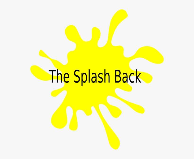 How To Set Use Splash Back Logo Clipart - White Splatter Art, transparent png download