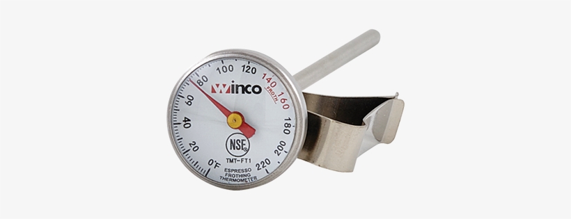 Winco Tmt-ft1 Thermometer, Hot Beverage - Winco Tmt-ft1 Frothing Thermometer, transparent png download