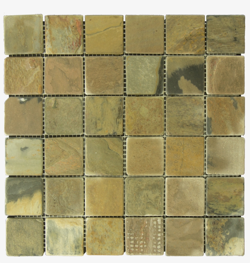 Indian Autumn Slate Mosaic - Tile, transparent png download