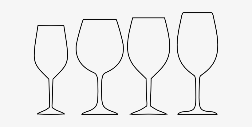 Wine - Empty Wine Glass Clip Art, transparent png download