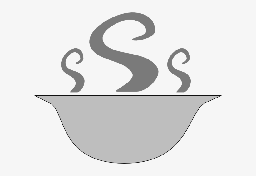 Hot Bowl Clip Art At Clker - Bowl Of Soup, transparent png download