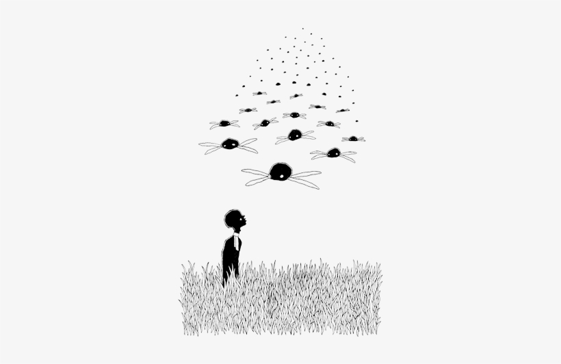 I Saw Drones - Silhouette, transparent png download