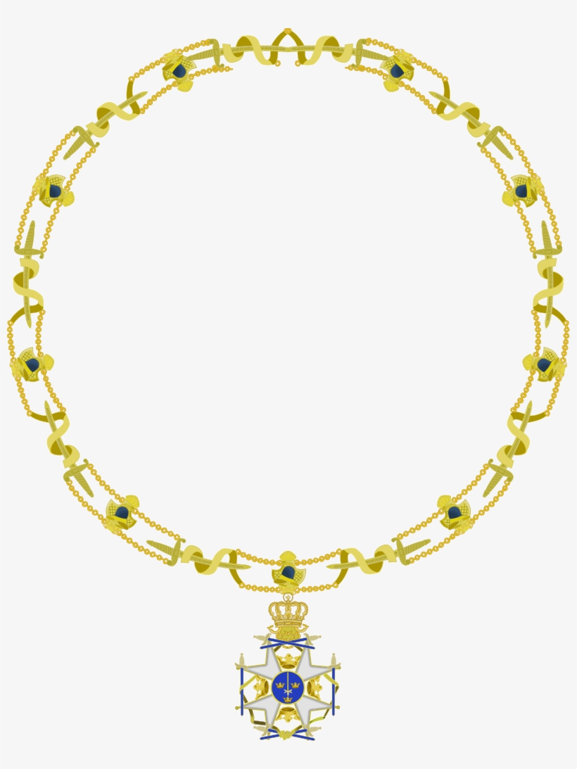 El Collar De La Orden Es De Oro Y Se Compone De Once - Ordre Collier Svg, transparent png download