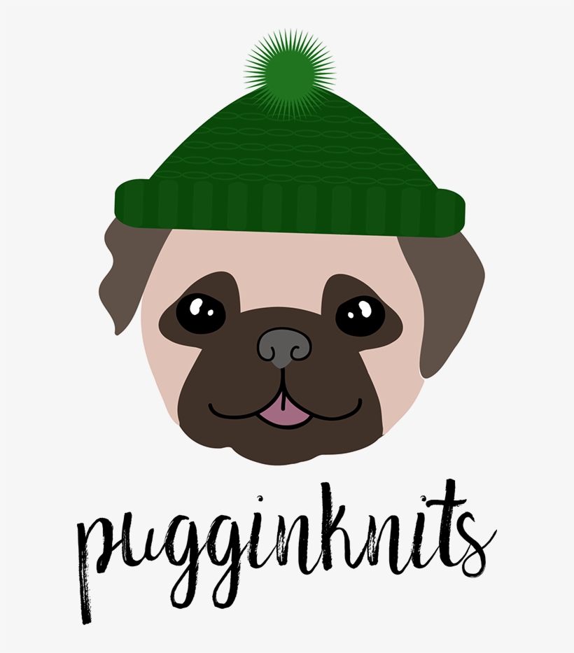 Puggin Knits On Behance - Cable Knit Beanie With Faux Fur Pom Pom, transparent png download