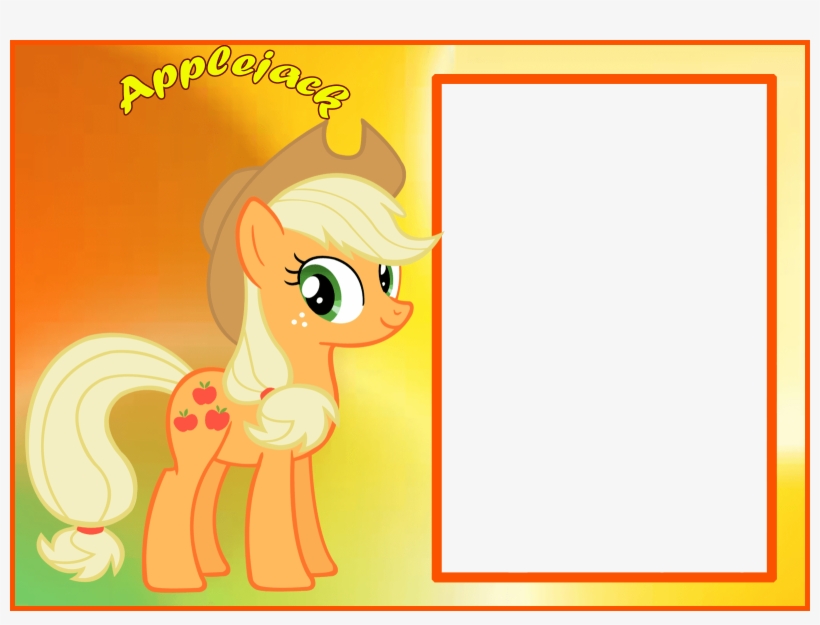 Marco Foto Mi Little Pony - Picture Frame, transparent png download