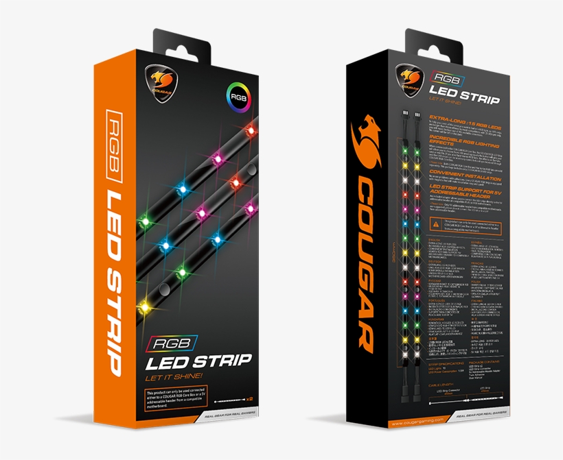 Photos - Cougar Rgb Led Strip, transparent png download