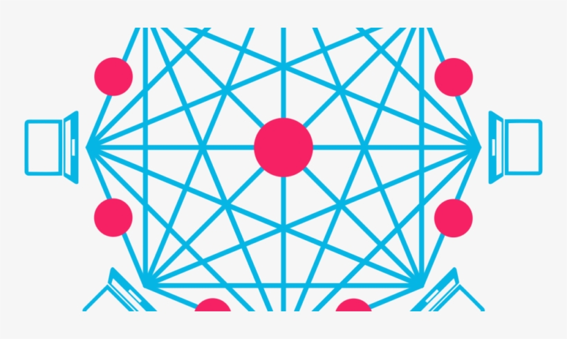 ¿qué Es La Tecnología Blockchain O Cadena De Bloques - Blockchain Nodes, transparent png download