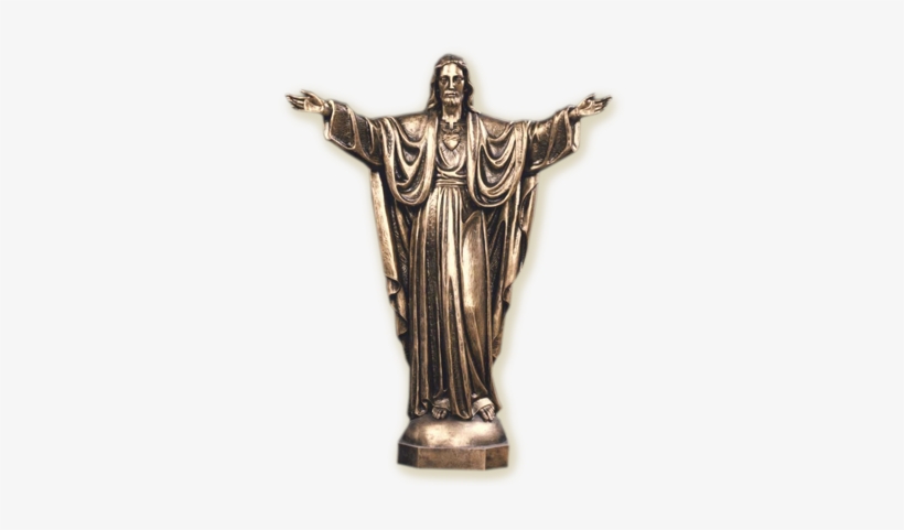 Sacro Cuore Di Gesù Cm - Estatua Sagrado Corazon De Jesus Con Los Brazos Abiertos, transparent png download