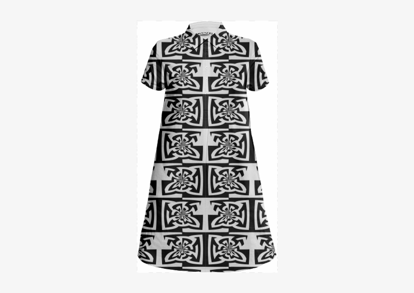 Japanese Flowers $98 - Day Dress, transparent png download